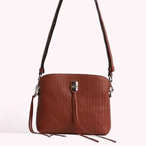 Rebecca Minkoff Darren Woven Shoulder Bag, like new